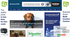 Desktop Screenshot of businesstech.co.za